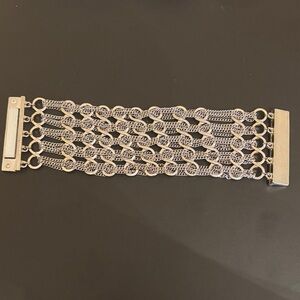 Elegant Silver Chain Bracelet